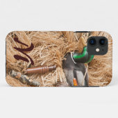 Coques Case-Mate iPhone Cas du monogramme IPHONE 5 d'hun de Mallard Drake (Dos (Horizontal))