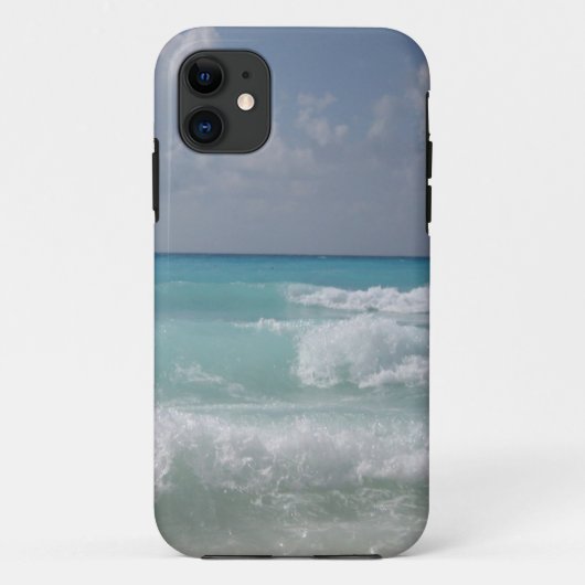 Coques Case-Mate iPhone Cas du téléphone 4 de vagues de Cancun (Dos)