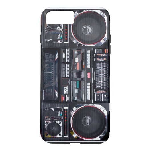 Coques Case-Mate iPhone cas dur de Boombox de l'iPhone 7 (Dos)