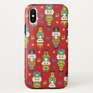 Coque Case-Mate Pour iPhone Cas dur du motif dix de casse-noix de Noël