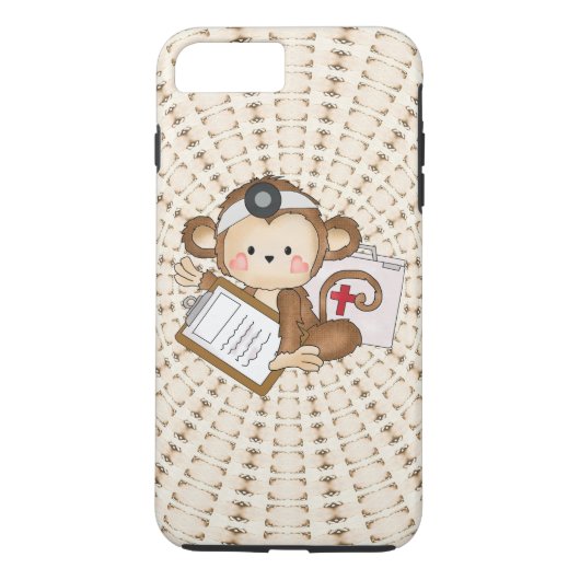 Coques Case-Mate iPhone Cas dur plus de l'iPhone 7 de docteur Monkey (Dos)