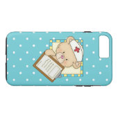 Coques Case-Mate iPhone Cas dur plus de l'iPhone 7 d'ours d'infirmière (Dos (Horizontal))