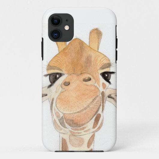 Coques Case-Mate iPhone Cas effronté de téléphone de girafe (Dos)
