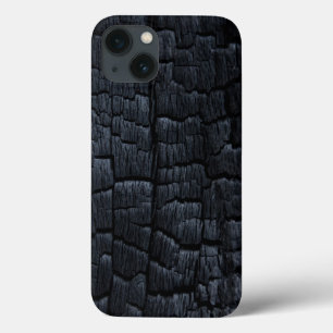 iPhone 13 Case Cas en bois brûlé d'Iphone 6