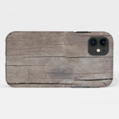 Coques Case-Mate iPhone Cas en bois criqué (Dos (Horizontal))