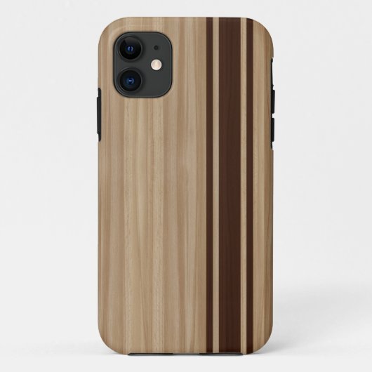 Coques Case-Mate iPhone Cas en bois de l'iPhone 5 de rayure - style de (Dos)