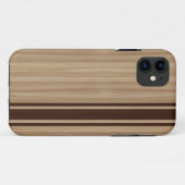 Coques Case-Mate iPhone Cas en bois de l'iPhone 5 de rayure - style de (Dos (Horizontal))