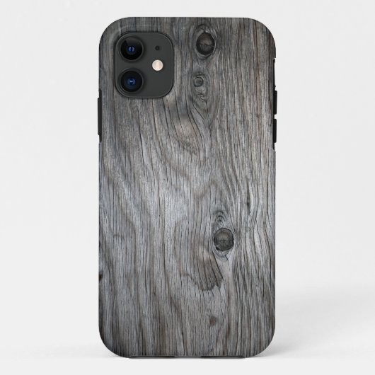 Coques Case-Mate iPhone Cas en bois patiné d'IPhone (Dos)
