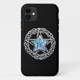 Coques Pour iPhone Cas en cristal de l'iPhone 5 d'étoile de pentagone