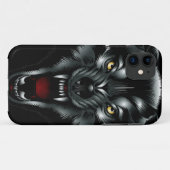 Coques Case-Mate iPhone Cas fâché de l'iPhone 5 de visage de loup (Dos (Horizontal))
