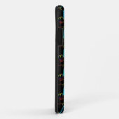 Coques Case-Mate iPhone Cas fait sur commande d'ASL d'éclat d'arc-en-ciel (Dos/Droite)