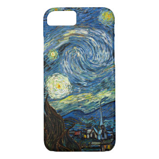 Coques Pour iPhone Cas fait sur commande de Vincent van Gogh de nuit