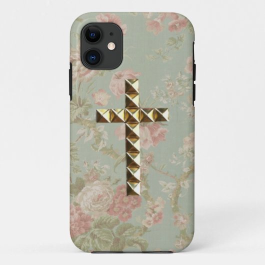 Coques Case-Mate iPhone Cas floral de la croix Iphone5 (Dos)