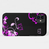 Coques Case-Mate iPhone Cas floral de l'iPhone 5 de papillon (Dos (Horizontal))