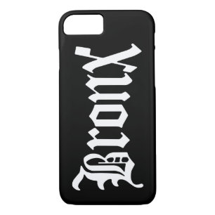 Coque iPhone 8/7 Cas gothique vintage de l'iPhone 7 de Bronx NYC