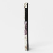 Coques Case-Mate iPhone Cas grunge de téléphone de fleur de lis (Dos/Gauche)