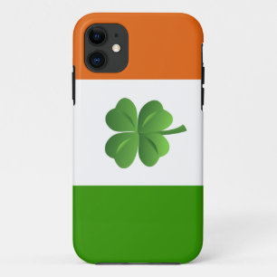 Coque iPhone 11 Cas irlandais de l'iphone 5 de drapeau