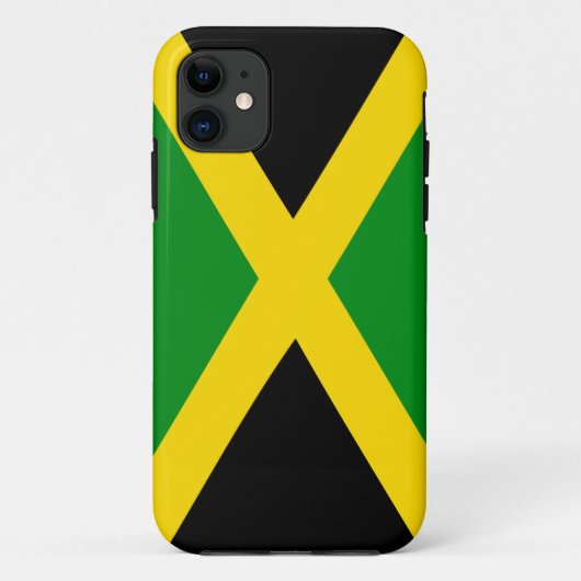 Coques Case-Mate iPhone Cas jamaïcain de mode de drapeau (Dos)