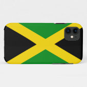 Coques Case-Mate iPhone Cas jamaïcain de mode de drapeau (Dos (Horizontal))