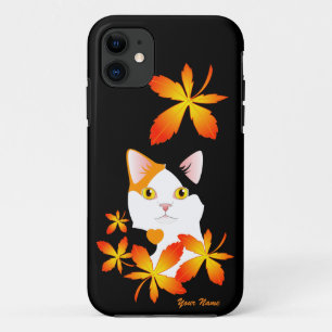 Coque Case-Mate Pour iPhone Cas japonais d'amour de chat de queue écourtée de