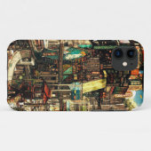 Coques Case-Mate iPhone cas Japonais-influencé (Dos (Horizontal))