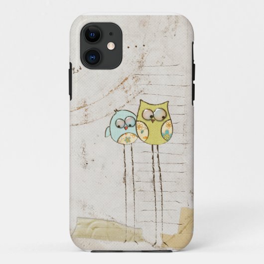 Coques Case-Mate iPhone cas lunatique de l'iphone 5 de hibou (Dos)