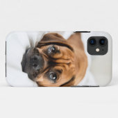 Coques Case-Mate iPhone Cas mignon de chien de Puggle (Dos (Horizontal))