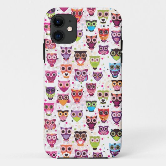 Coques Case-Mate iPhone Cas mignon de l'iphone 5 de hibou (Dos)