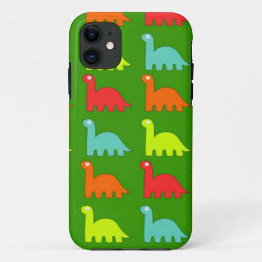 Coques Case-Mate iPhone Cas mignon de l'iPhone 5 de motif de dinosaures (Dos)