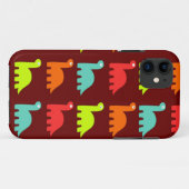 Coques Case-Mate iPhone Cas mignon de l'iPhone 5 de motif de dinosaures (Dos (Horizontal))