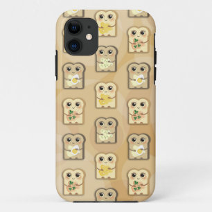 Etui iPhone Case-Mate Cas mignon de l'iPhone 5 de motif de pain grillé