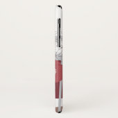 Coques Case-Mate iPhone Cas mignon de téléphone de fleurs d'art de rétros (Dos/Gauche)