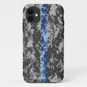 Coque Case-Mate Pour iPhone Cas mince de l'iPhone 5 de Blue Line Camo