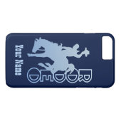 Coques Case-Mate iPhone Cas nommés faits sur commande de téléphone de (Dos (Horizontal))