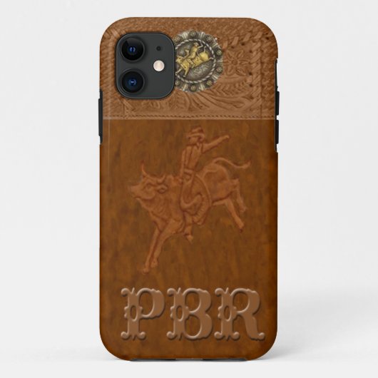 Coques Case-Mate iPhone Cas occidental d'IPhone 5 de rodéo de "PBR" (Dos)