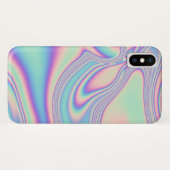 Coques Case-Mate iPhone Cas olographe de l'iPhone X d'irisation de mer (Dos (Horizontal))