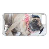 Coques Case-Mate iPhone Cas plus de l'iPhone 7 de carlin (Dos (Horizontal))