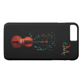 Coques Case-Mate iPhone Cas plus de l'iPhone 7 de musique de violon de (Dos (Horizontal))