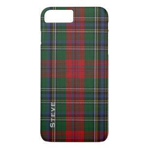 Coque iPhone 8 Plus/7 Plus Cas plus de l'iPhone 7 de plaid de tartan de clan
