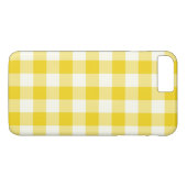 Coques Case-Mate iPhone Cas plus de l'iPhone 7 jaune citron de guingan (Dos (Horizontal))