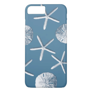 Coque iPhone 8 Plus/7 Plus Cas plus de l'iPhone 7 nautiques de coquillages de