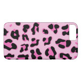 Coques Case-Mate iPhone Cas rose de téléphone de guépard (Dos (Horizontal))