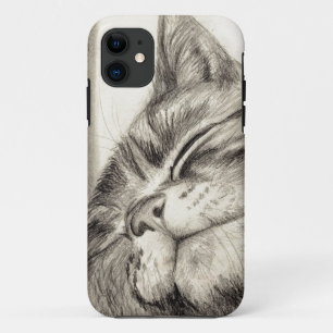 Coque Case-Mate Pour iPhone cas scritching de l'iPhone 5 de chat tigré