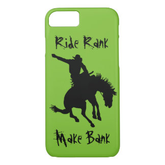 Coque Case-Mate Pour iPhone Cas s'opposant de rang de tour de cowboy de rodéo