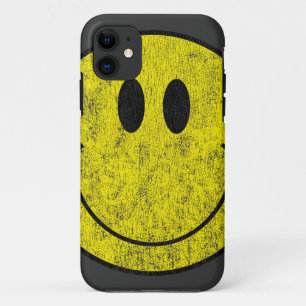 Coques Pour iPhone Cas souriant vintage de l'iPhone 5 de visage