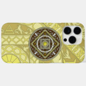 Coques Case-Mate iPhone Cas téléphonique Coque-Mate de Gemini Mandala (Verso (horizontal))