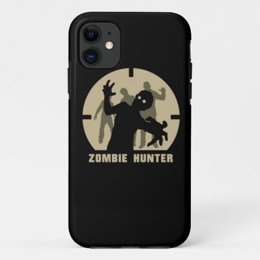 Coques Case-Mate iPhone cas téléphonique de chasseur zombie (Dos)
