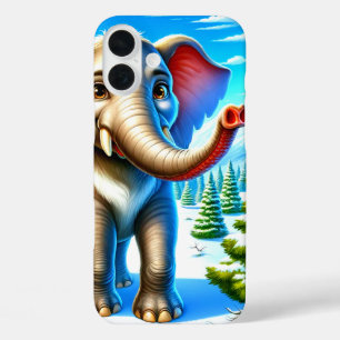 Coques iPhone 16 Plus Cas téléphonique éléphant