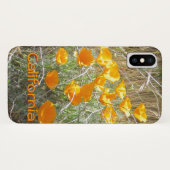 Coques Case-Mate iPhone Cas téléphonique - Poppies de Californie dans le c (Dos (Horizontal))