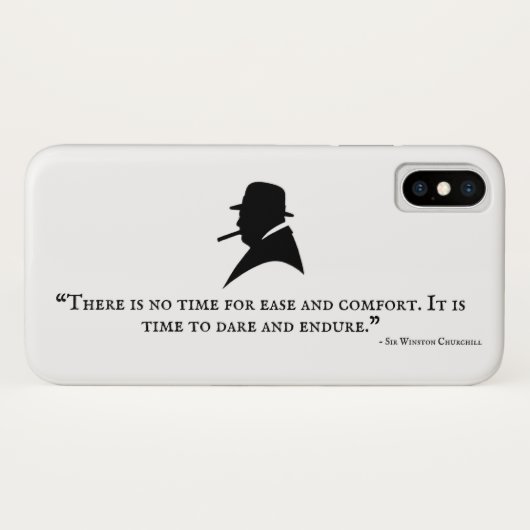 Coques Case-Mate iPhone Cas téléphonique Winston Churchill - Citation 23 (Dos (Horizontal))